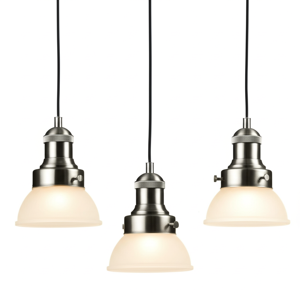 GreenGlow Pendant Light Set